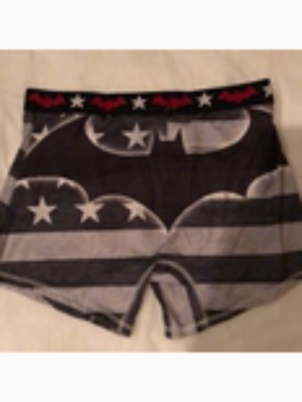 Boxer brief Batman mens new size XL 90% polyester 10% spandex Briefly Stated